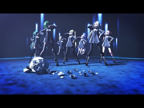 「VOCALOIDMMD」シニカルナイトプラン【総勢7名】初音ミク・鏡音リン・巡音ルカ・重音テト・IA・亞北ネル・GUMI