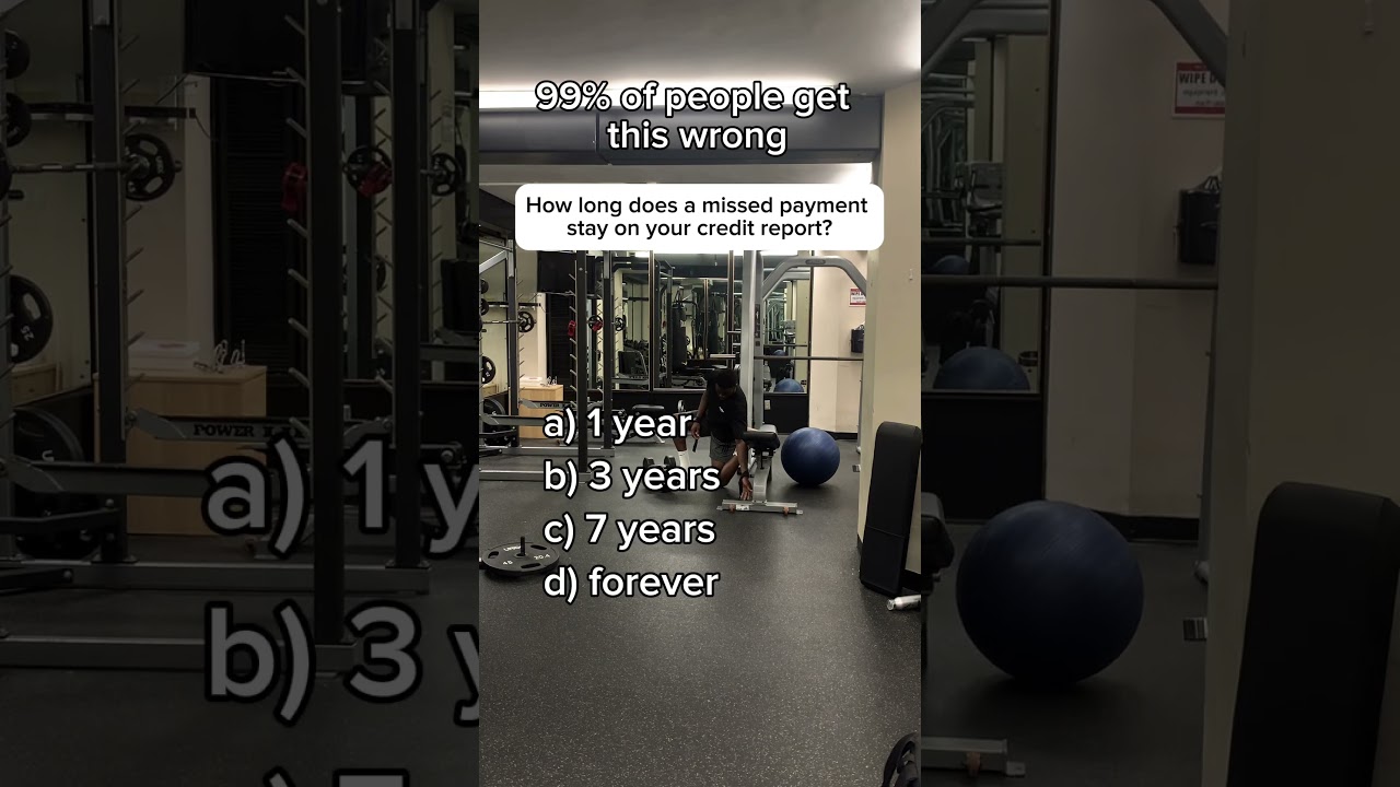 How Long Does a Missed Payment Stay on Your Credit Report?