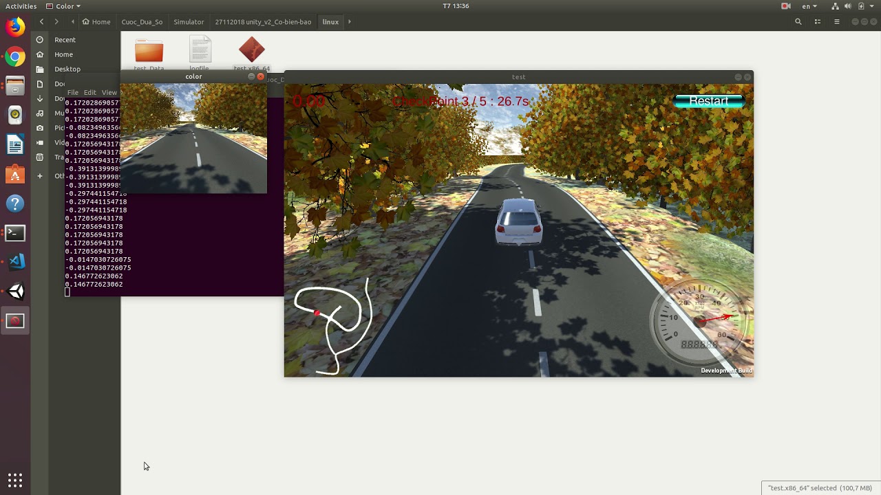 Machine learning (Autonomous Car Club) S1: Supervised learning to drive car