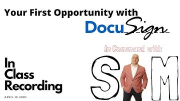 DocuSign Training in Command