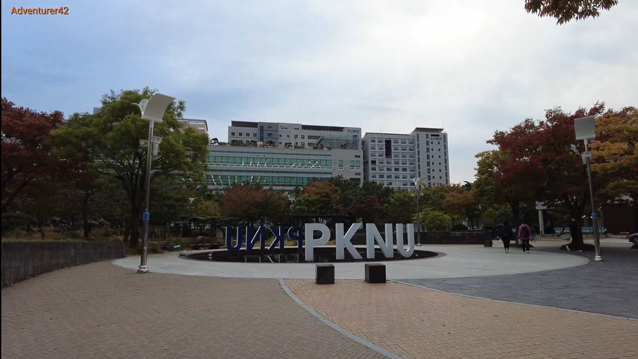 [4K] Pukyong National University_Daeyeon Campus, Busan, South Korea ...