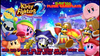 BMF100 Plush Gameplays: Kirby Returns & Buddies Joins! Kirby Fighters 2 Teams and Solo Gameplay!