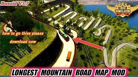 Mod Map Bussid 3.7 - Download Mountain Road Map Mod For Bus Simulator Indonesia || Mod Bussid Map