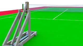 Trebuchet Simulation AVI with SOLIDWORKS Motion