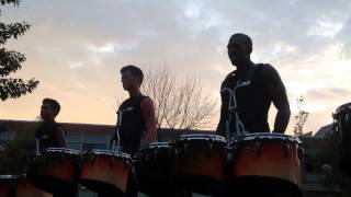 Blue Coats tenor line 2014 semi finals