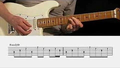Pink Floyd "Us And Them" Guitar Lesson @ GuitarInstructor.com