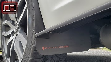 Rally Armor Universal Basic Mud Flap / Mud Guard Install Using Factory Mounting (Scion tC2 / tC2.5)