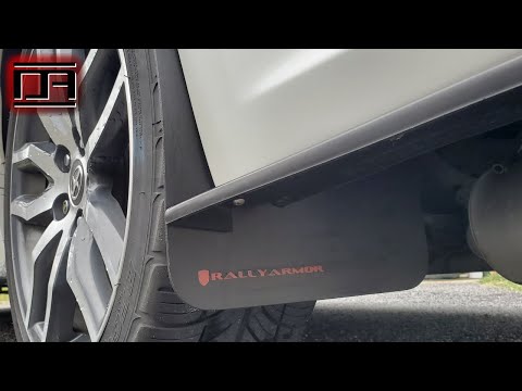 Rally Armor Universal Basic Mud Flap / Mud Guard Install Using Factory Mounting (Scion tC2 / tC2.5)