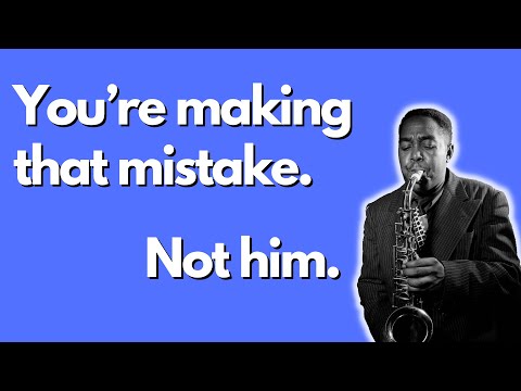 The mistake Charlie Parker never made - YouTube