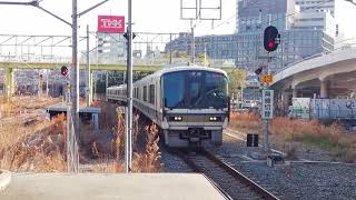 おおさか東線　普通　久宝寺行き　221系　新大阪駅