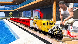 GTA 5 : Franklin First RC Train Experience in GTA 5 #gta5 #gaming