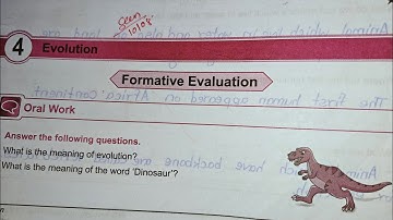 Std. 5 EVS II | Chapter 4 – Evolution | Jeevandeep Perfect Practice Series Workbook Solutions