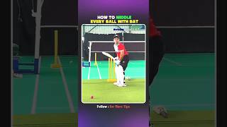 HOW TO MUDDLE EVERY BALL WITH BAT#cricket #viral #cricketAddaCG10#shortsfeed