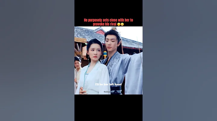 He loves making his blood boil 😅😁#fatedhearts #chenzheyuan #liqin #chenheyi #cdrama #shorts