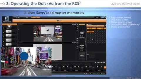 Analog Way QuickVu QVU150 3G: Demo.