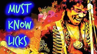 Classic Jimi Hendrix Lick EVERY guitarist should know