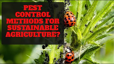 Pest control methods for sustainable agriculture? #agriculture #sustainablefarming #pestcontrol