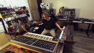 Moog Synths + Guitars on Analog Tape | Space-Themed Jam "Gravity Waves"