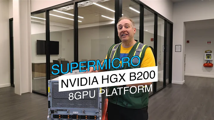 Lambda AI Cluster Tour with Supermicro NVIDIA HGX B200 ft. @ServeTheHomeVideo
