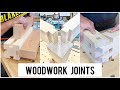 Thirteen woodwork joints that do not need screws or nails