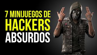 7 minijuegos de hackers que ojalá fueran ciertos