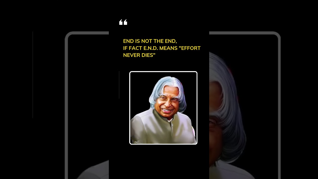 "E.N.D. = Effort Never Dies: Stay Inspired and Determined! | Motivational Quotes" 