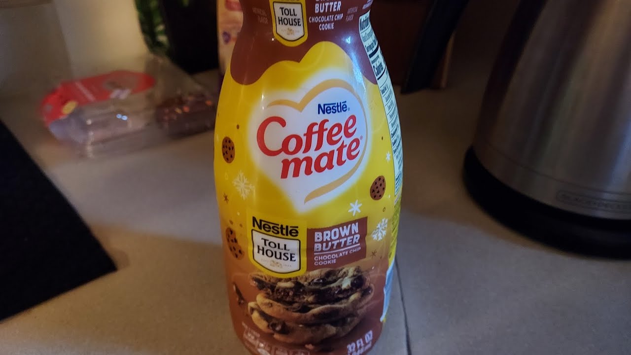 New Toll House Brown Butter Cookie Coffee Creamer from Coffee Mate