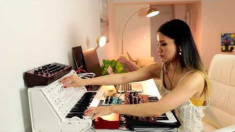 Korg MS-20 FS with Strymon BigSky and Minilogue XD