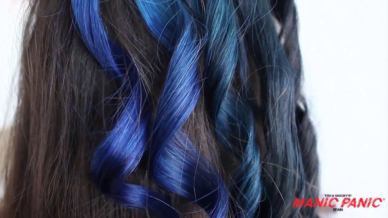 Profesión Mesa final motor Cómo conseguir un cabello azul sin necesidad de decolorar: Shocking Blue -  YouTube