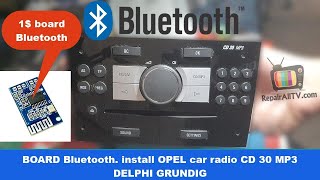 CD30 MP3 Bluetooth board install DELPHI GRUNDIG