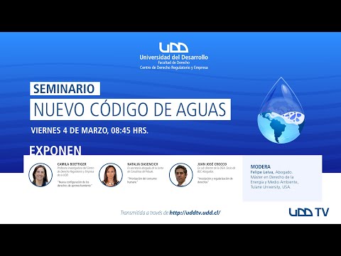 Seminario Nuevo Código de Aguas