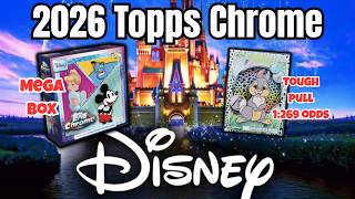 Ripping 2026 Topps Chrome Disney! Pulled a rare 1:269 Pack Hit! 🤯