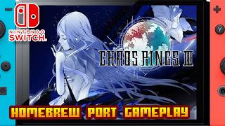 Chaos Rings III - (Nintendo Switch 1) - Homebrew Port Gameplay - 4K