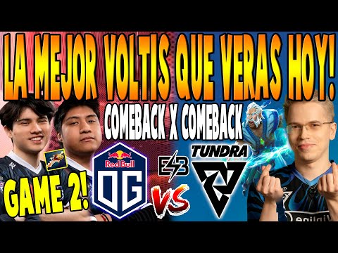 OG vs TUNDRA [GAME 2] BO2 - TIMADO, WISPER, BZM vs TOPSON, PURE - ESL ONE BIRMINGHAM 2024 DOTA 2