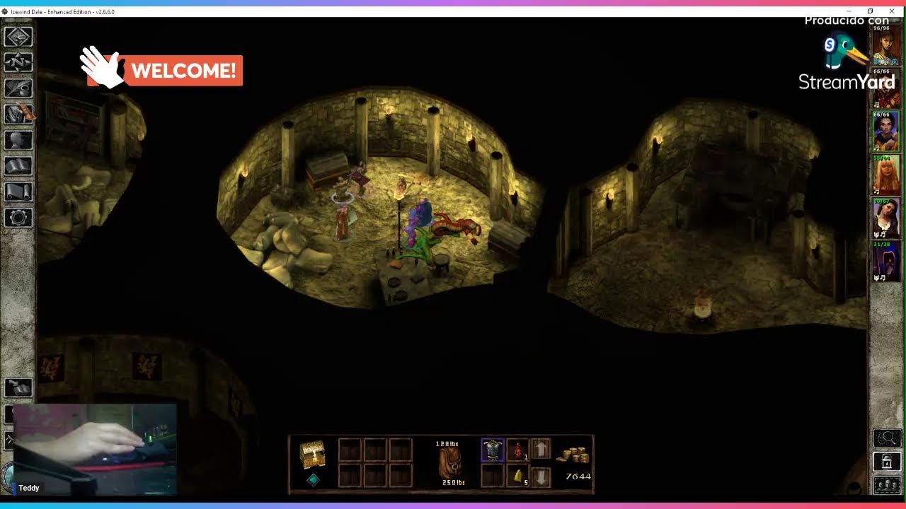 Icewind Dale 1 EE Ojo del Dragon 5to piso Dificultad Reglas Básicas