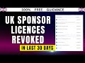 UK Sponsor Licence Revoked in Last 30 Days 🚨 | Are You at Risk?