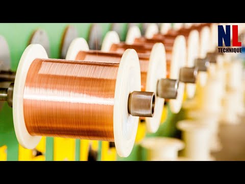 Cool And Creative Copper Cables Manufacturing Process With Modern Machines And Skillful