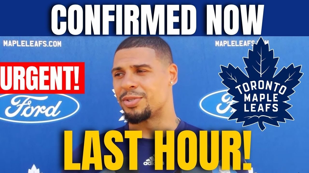 LAST HOUR! LATEST TORONTO MAPLE UPDATES THIS SATURDAY! LEAFS FANS ...
