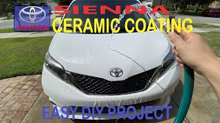 Toyota Sienna Minivan DIY Ceramic Coating | Armor Shield IX | Van Paint Protection Coat