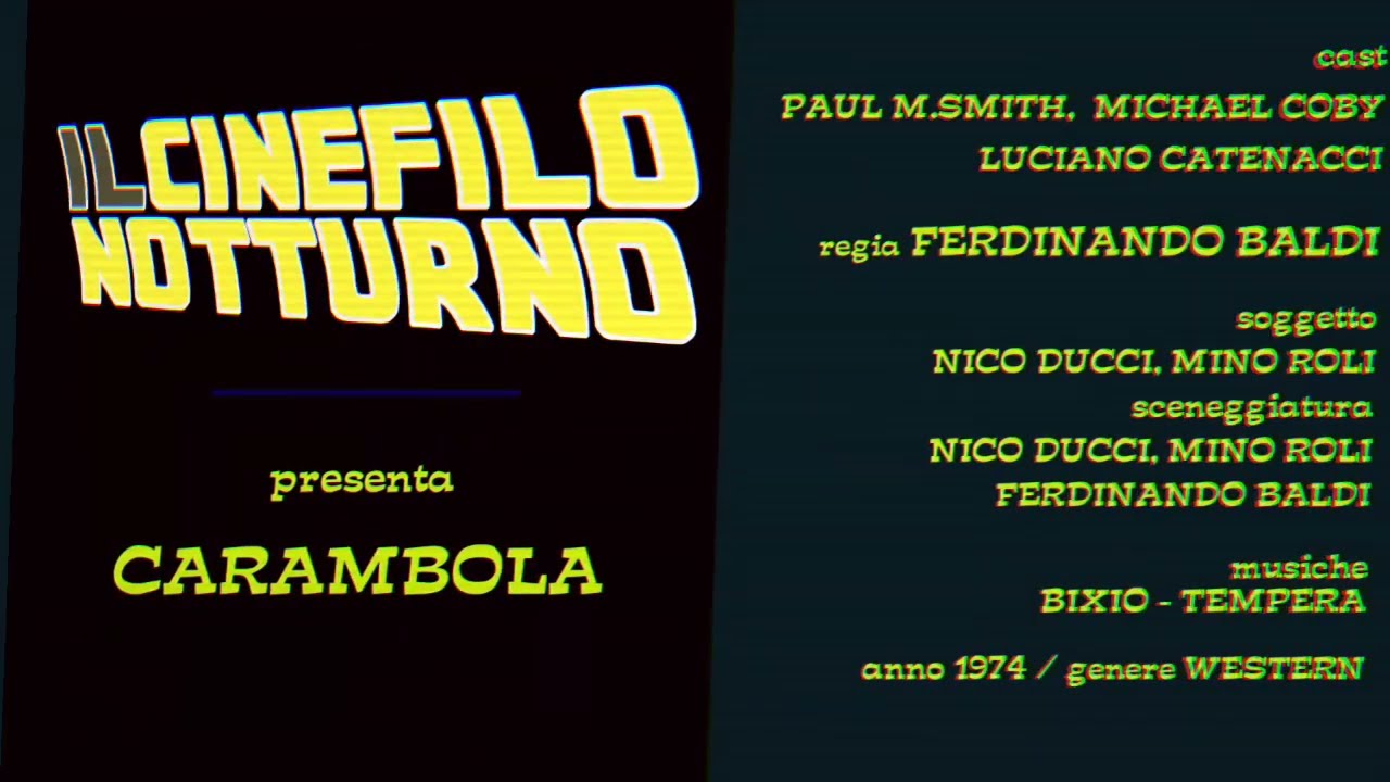 CARAMBOLA - Coby & Smith (Ferdinando Baldi 1974)