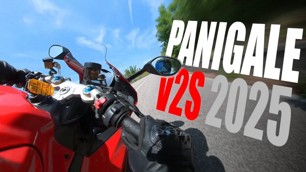 Nuova DUCATI PANIGALE V2 S 2025 - TEST RIDE SPORTIVO