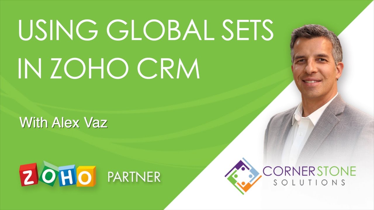 Linking Picklists in Zoho CRM aka Global Sets - YouTube