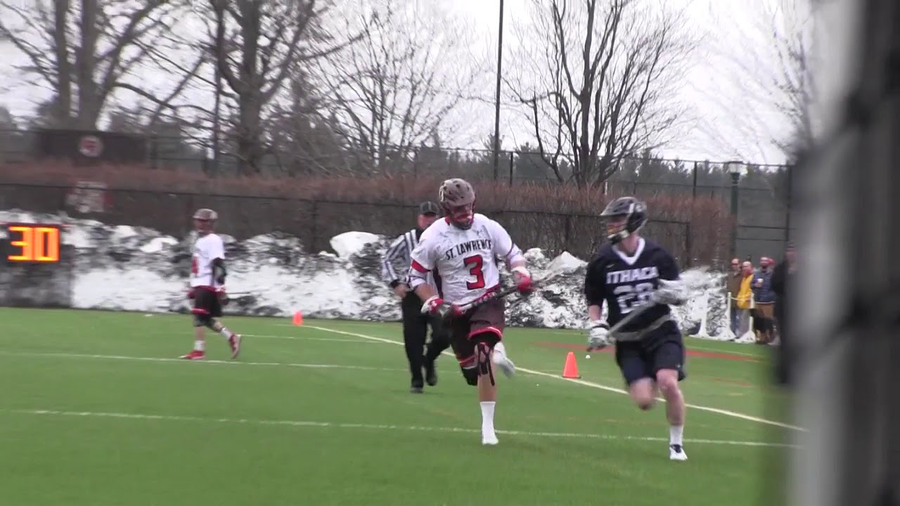 No. 19 Ithaca 8, No. 17 St. Lawrence 5 (men's lacrosse)