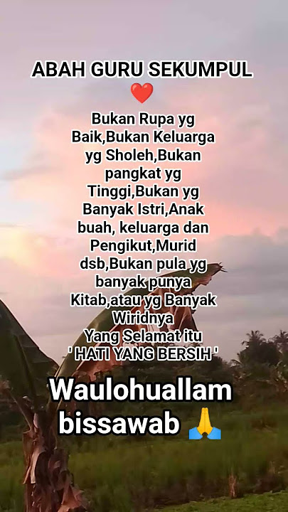 Download lagu Waulohuallam bissawab π#islamic