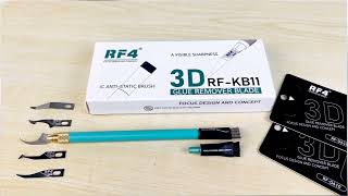 #rf4  IC chip Repair Thin blade 2-in-1 Antistatic cleaning brush Repair tool KB11 screenshot 4