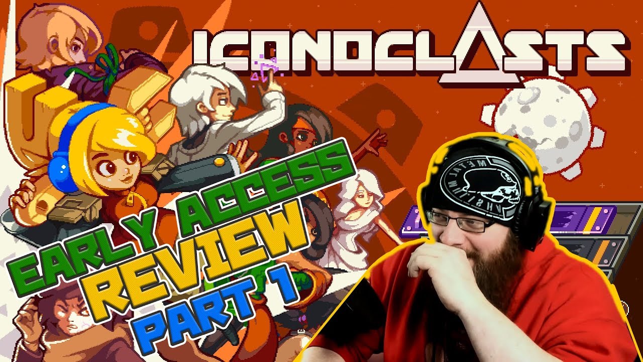 AMAZING NEW INDIE PLATFORMER - Iconoclasts - Let's Play Early Access Gameplay Walkthrough.
