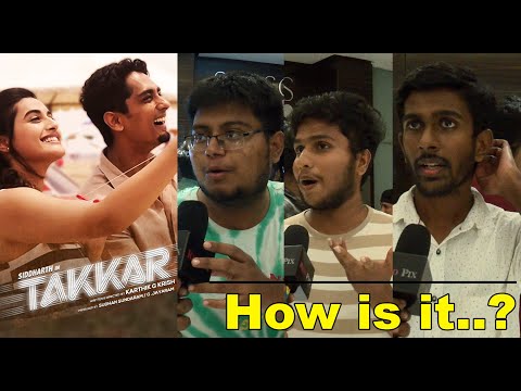 Takkar Public review | Takkar 2023 | Siddharth | Takkar Movie Review | Yogi Babu | Divyansha Kaushik