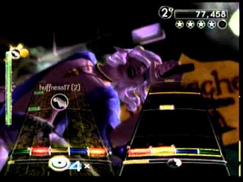 Rock Band 2 Gameplay Master Exploder(Clean) Hard Guitar and Expert Drums