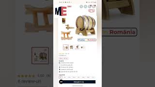 Butoaie de lemn reducere de Black Friday - Meșterești