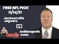 NFL Picks - Jacksonville Jaguars vs Indianapolis Colts Prediction, 11/14/2021 Week 10 NFL Best Bet